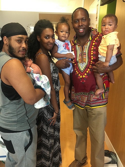 Jamar Summerfield (second from right)