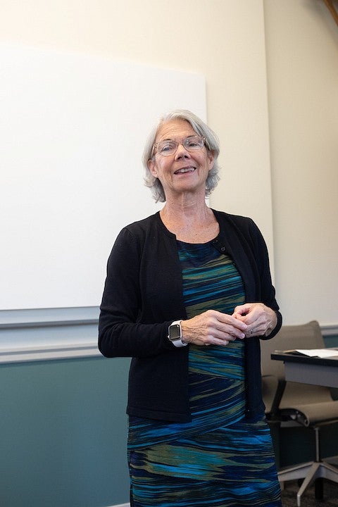 ellen fitzpatrick in the classroom