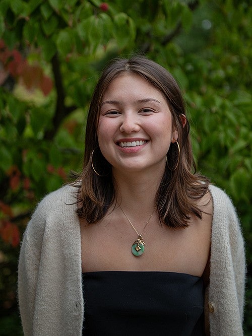 outdoor portrait of stamps scholar byronie mcmahon