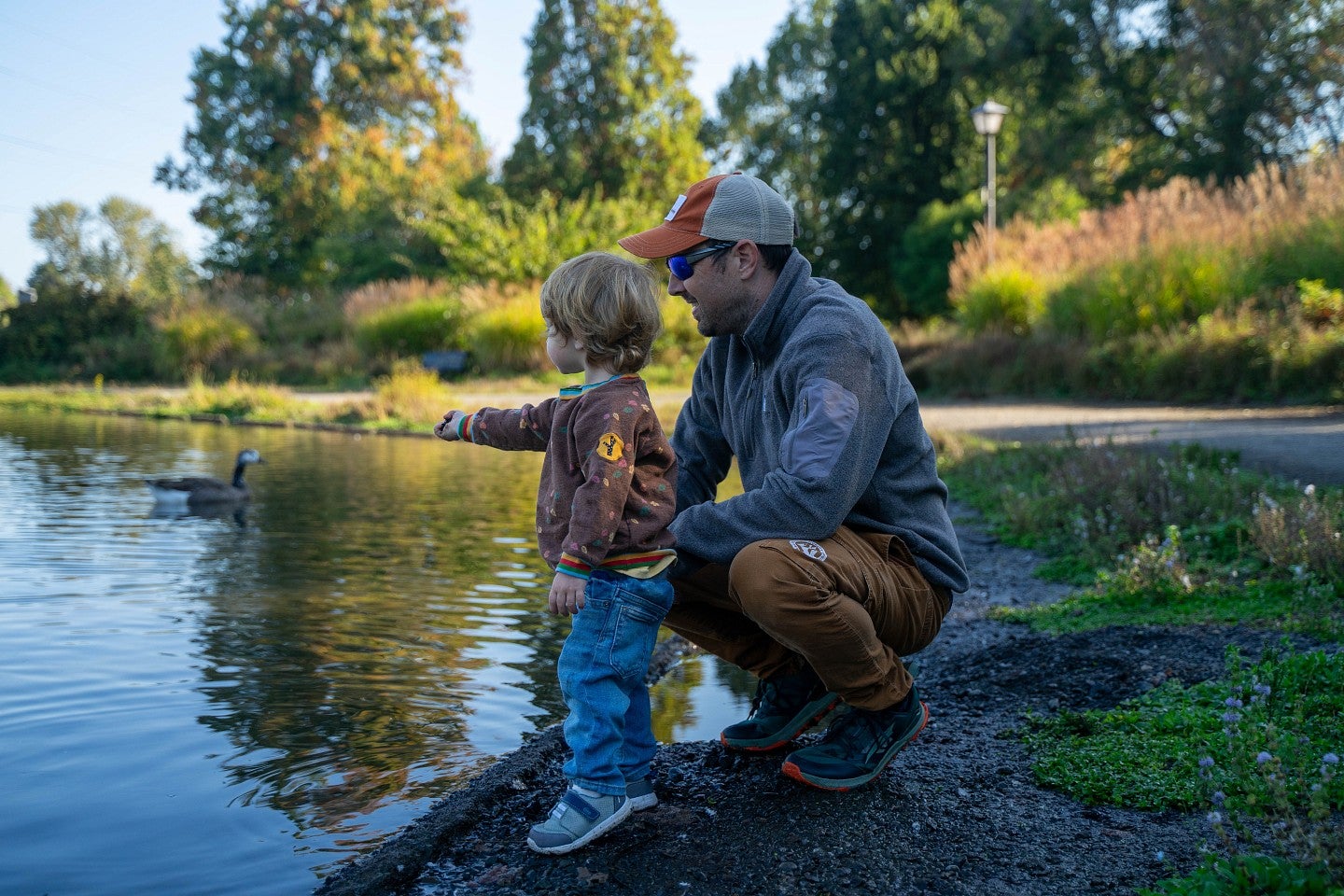 Jesse Wilson and son