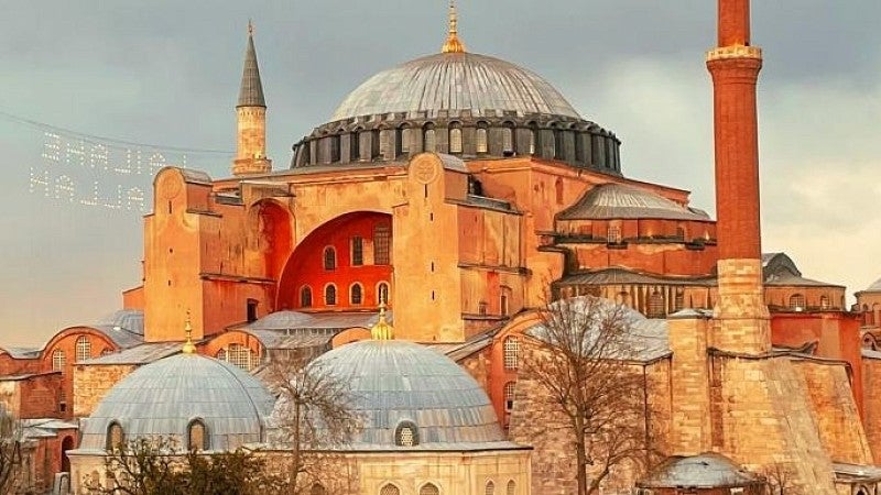 stock image of old buildings in istanbul