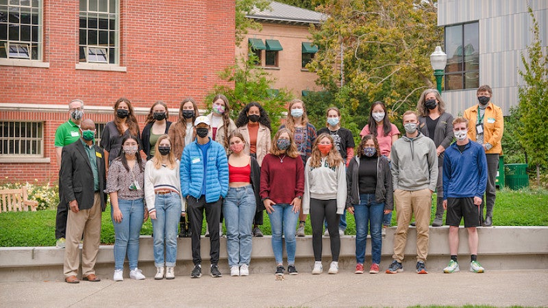 Stamps Scholars from 2020, 2019, and 2018.