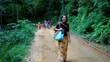 Melissa Graboyes in Zanzibar