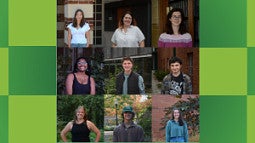 Collage of Stamps Scholars headshots