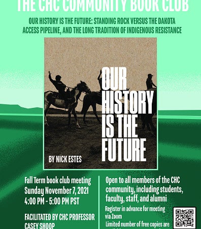 Poster for CHC Community Book Club