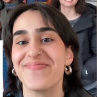 selfie of amelia in chc class