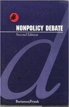 Cover of Non-Policy Debate