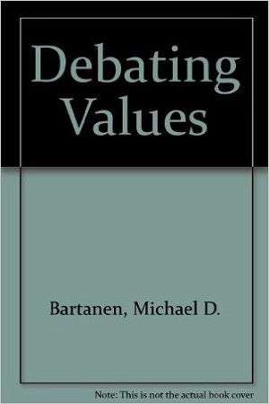 Cover of Debating Values Cover of Debating Values