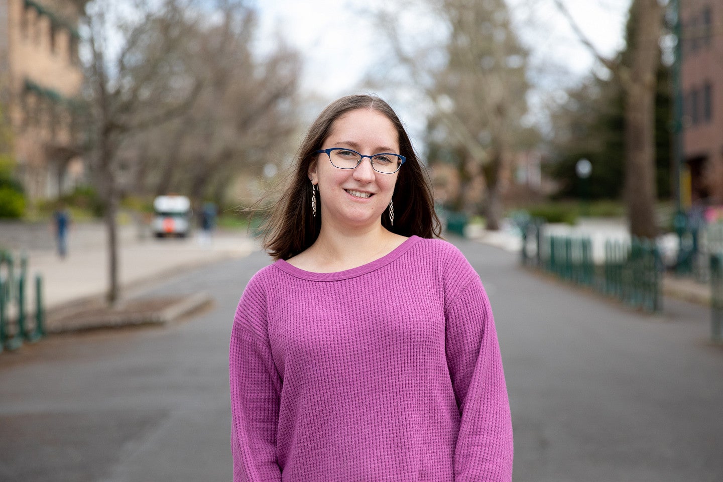 Portrait photograph of Mikala Capage