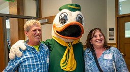 The Duck & Parents at the 2022 CHC Celebration