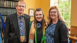 CHC Graduates & Families at the 2022 Celebration