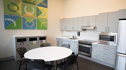 Chapman Hall student kitchen