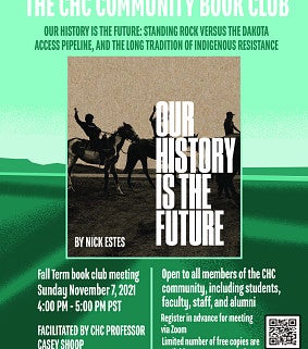 Poster for CHC Community Book Club
